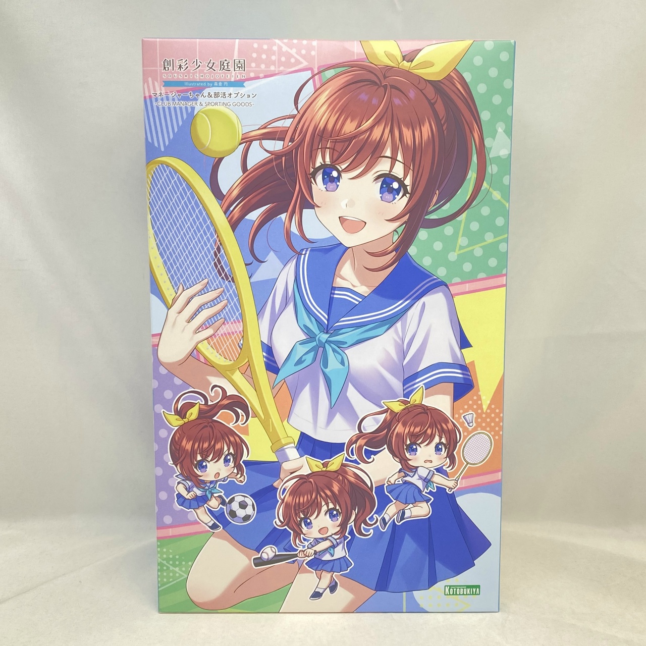 コトブキヤ 創彩少女庭園 マネージャーちゃん&部活オプション