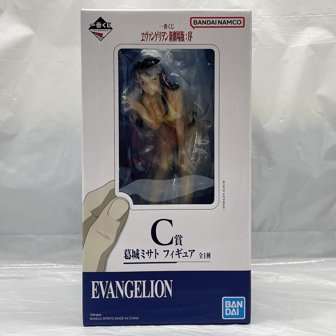 一番くじ ヱヴァンゲリヲン新劇場版:序 C賞 葛󠄀城ミサト フィギュア