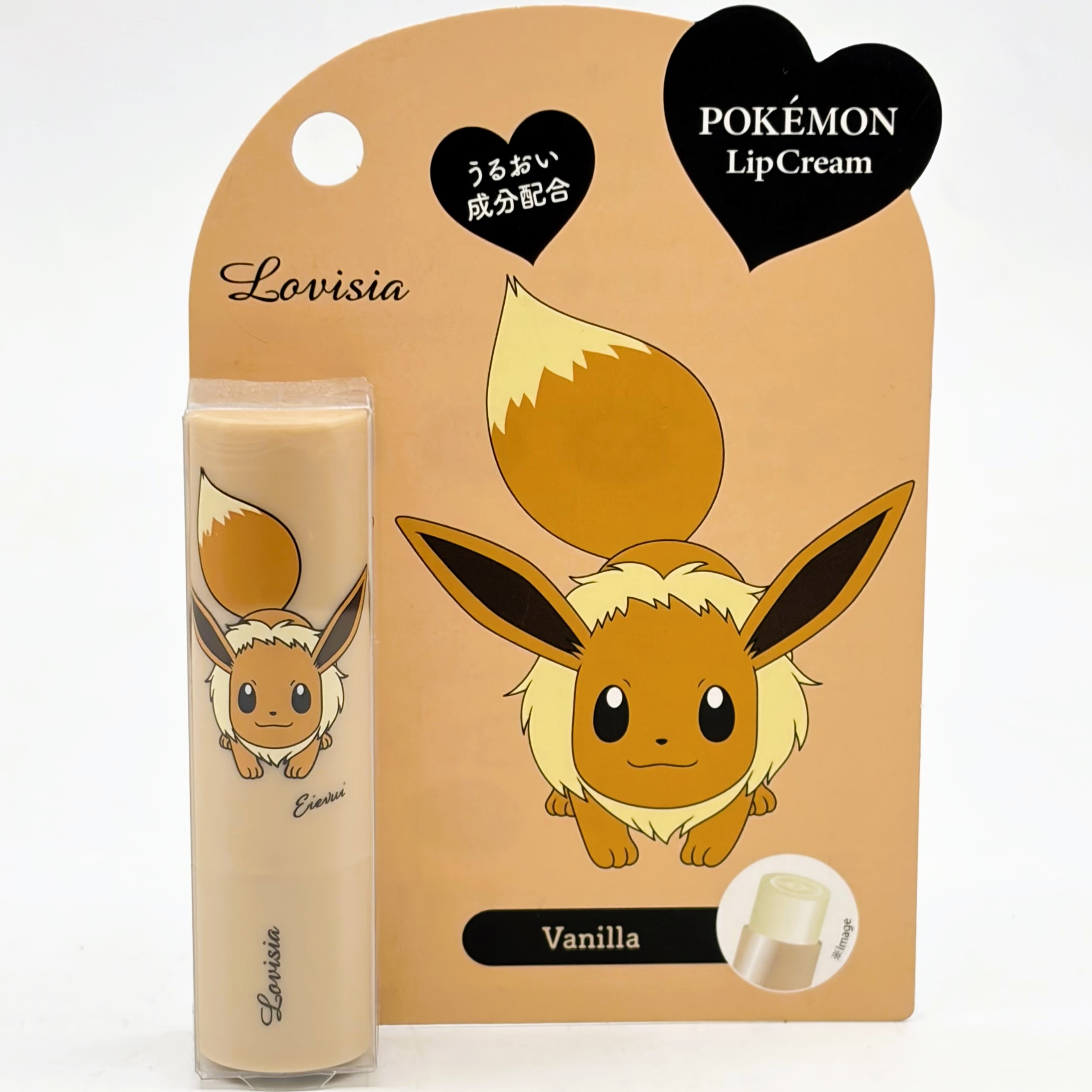 ビークルーズ 02Lovisiaポケモンリップクリーム イーブイ　バニラ