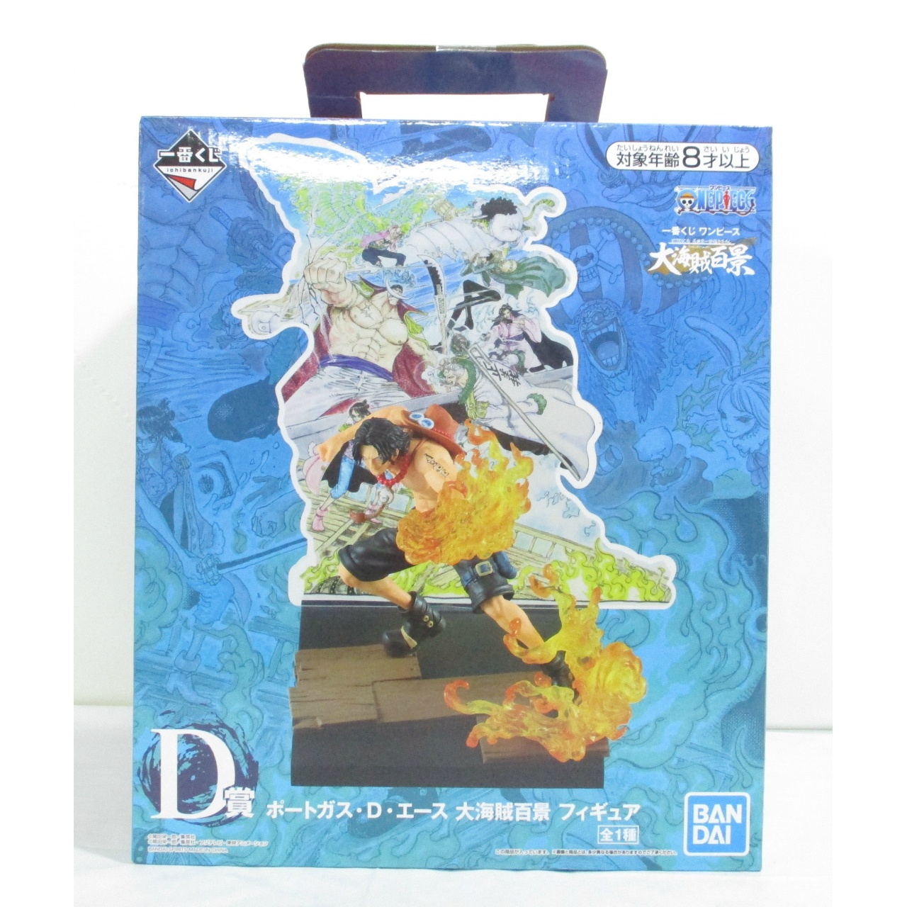 一番くじ ワンピース WT100記念 尾田栄一郎描き下ろし 大海賊百景 D賞 ポートガス･D･エース 大海賊百景 フィギュア