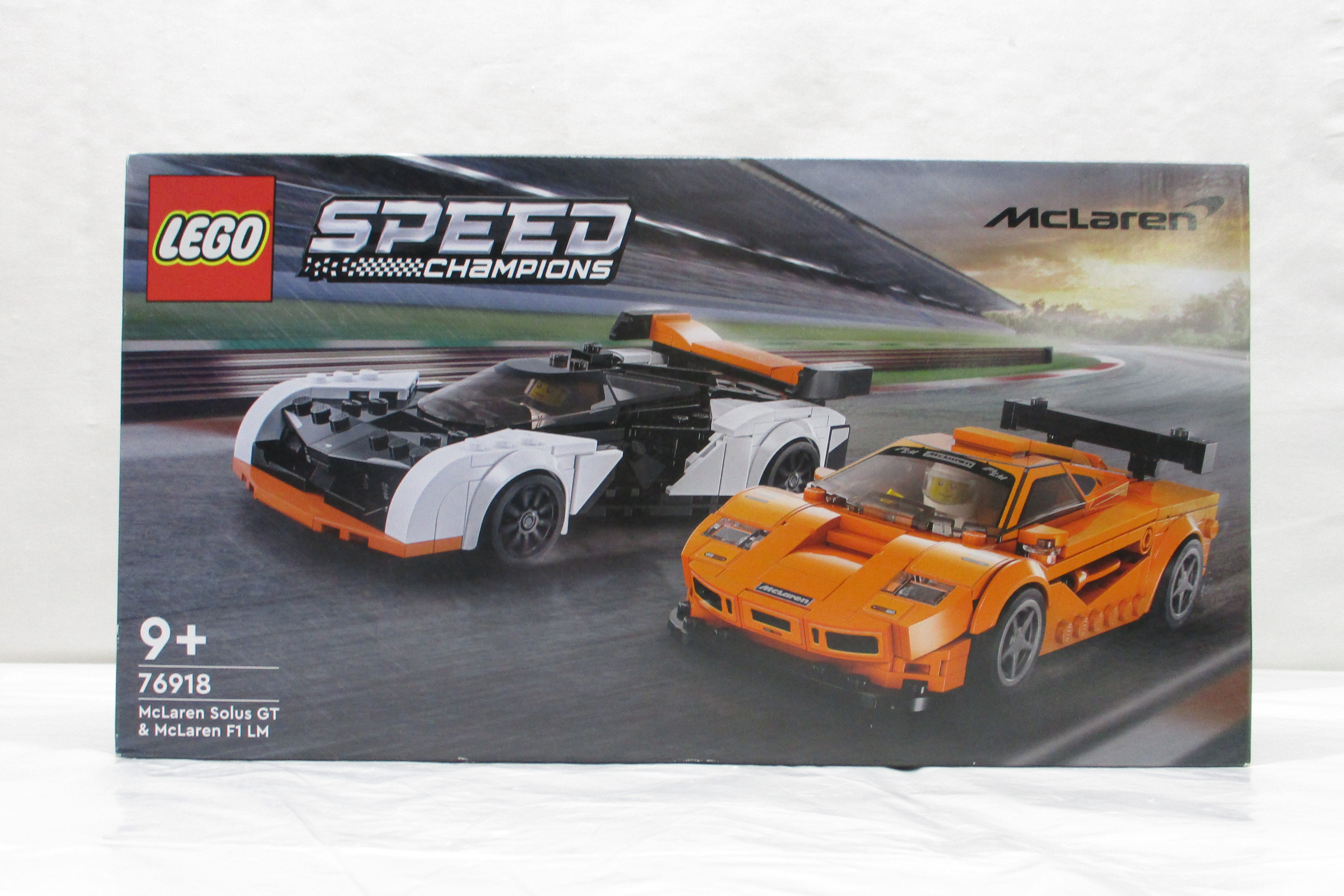 LEGO スピードチャンピオン マクラーレン Solus GT & マクラーレン F1 LM #76918