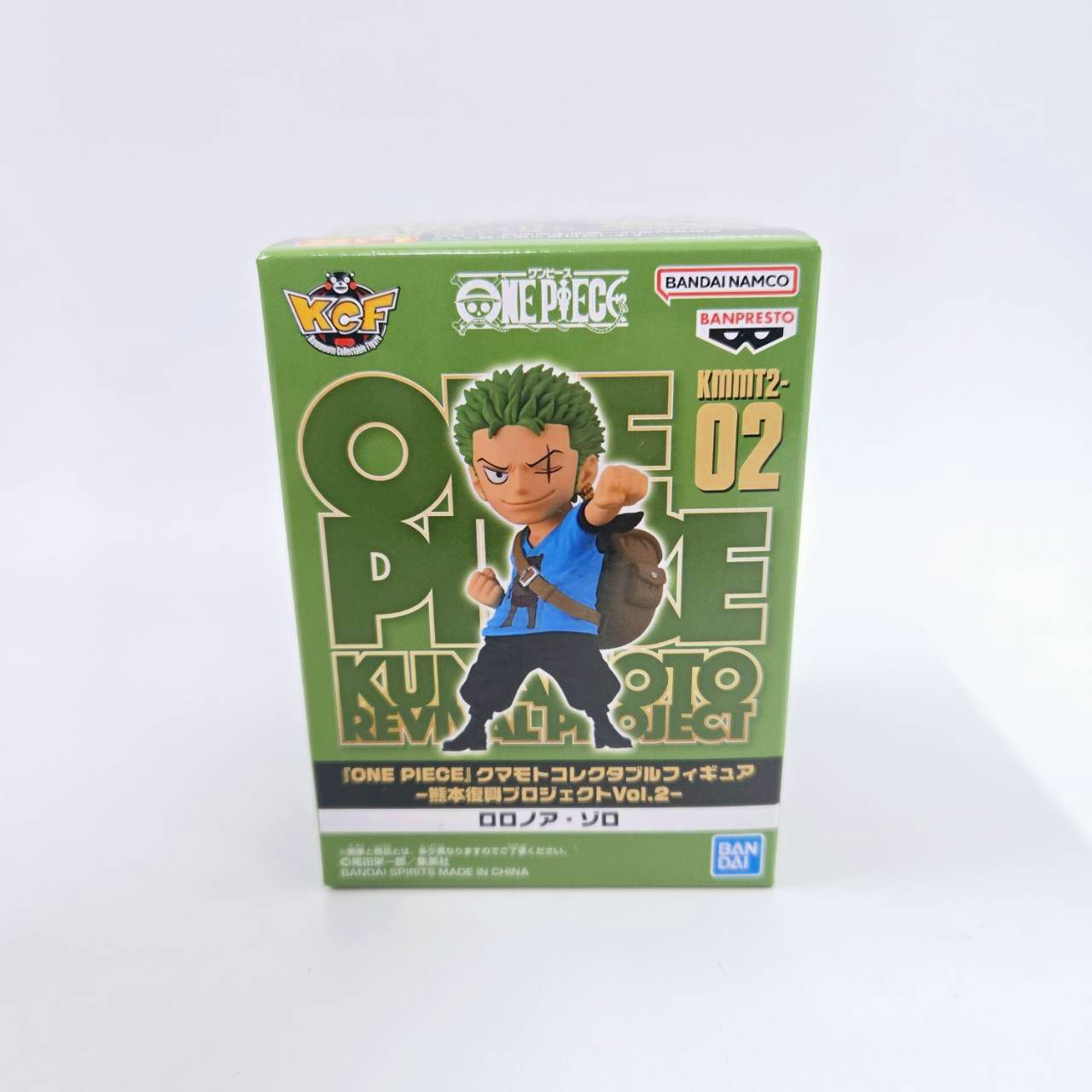 「ONEPIECE」クマモトコレクタブルフィギュア -熊本復興プロジェクトVol.2- 店舗限定 ロロノア・ゾロ