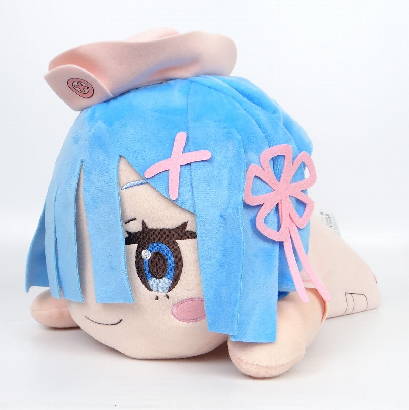 セガ Re:ゼロから始める異世界生活 メガジャンボ寝そべりぬいぐるみ レム 白衣の天使(桃色)Ver. 1037765