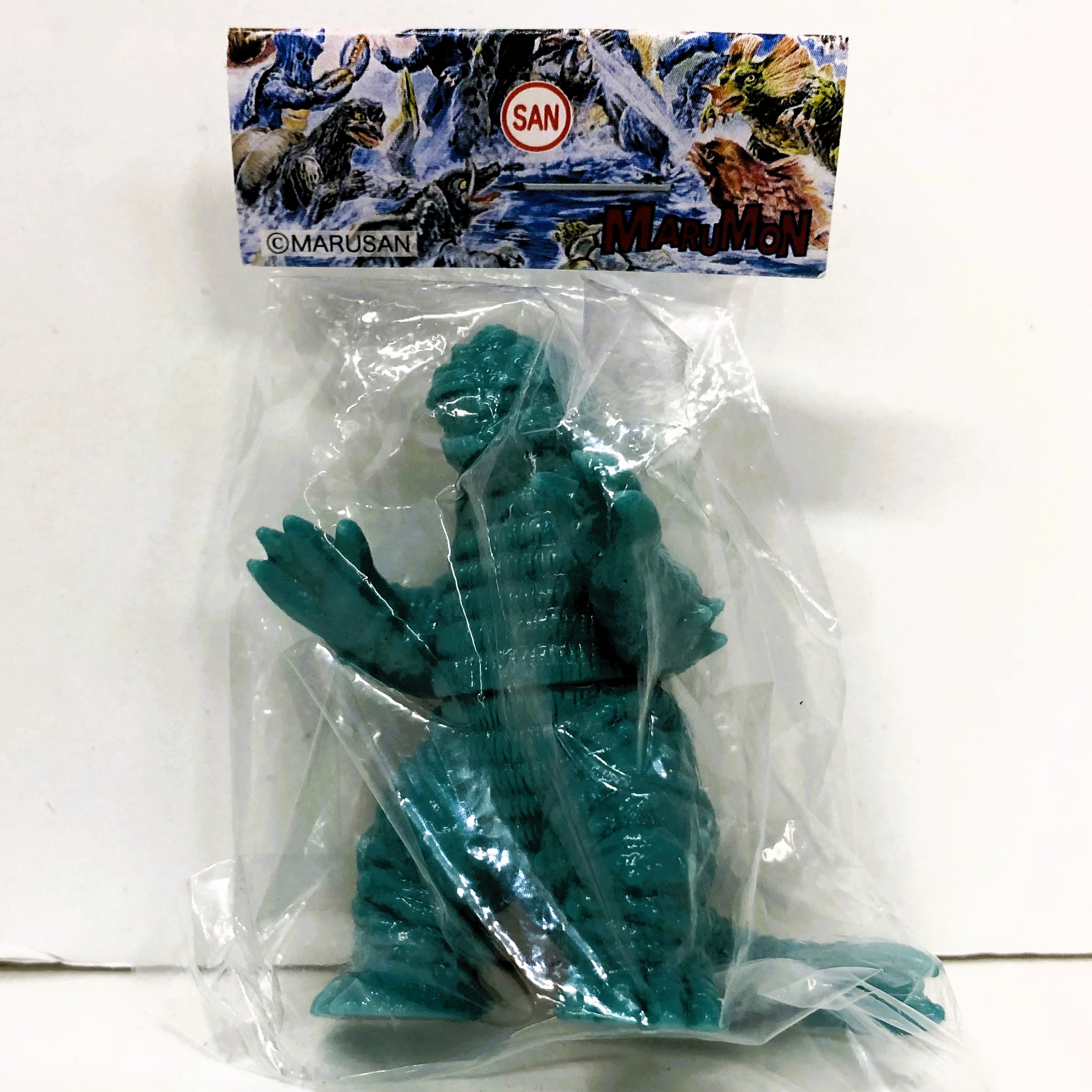 マルサン マルガチャ マルモン大図鑑60mm ジメラ 2024 青緑 未塗装