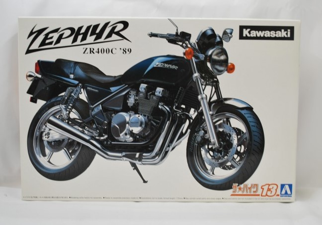 青島文化教材社 1/12 ザ・バイクシリーズ No.13 カワサキ ZR400C ZEPHYR 1989
