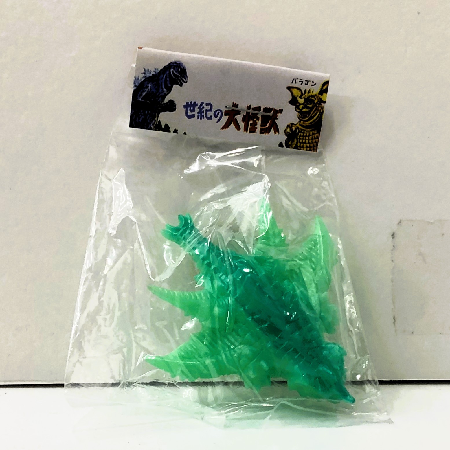 マルサン マルガチャ 60mm デストロイア 飛行体 薄緑(背中緑)