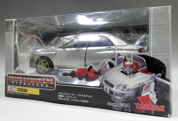 トランスフォーマーバイナルテック BT-03 ストリーク feat.スバル インプレッサWRX