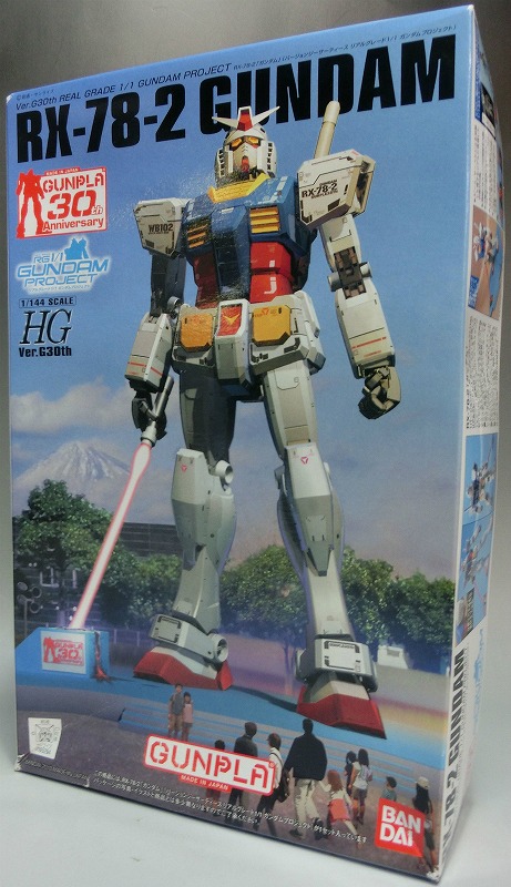 HG 1/144 RX-78-2 Gundam G30th Real Grade 1/1 Gundam Project