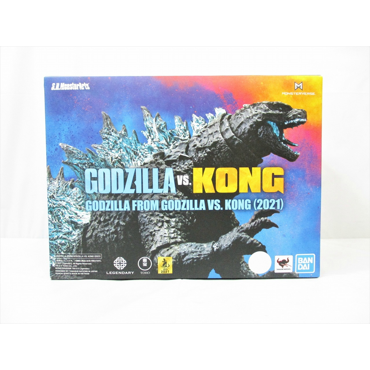 S.H.MonsterArts GODZILLA(ゴジラ) FROM GODZILLA VS. KONG (2021)