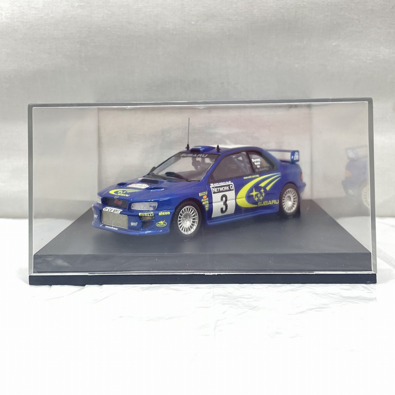 1/43 スバル インプレッサ WRC2000年 RACラリー優勝 #3 Burns/R.Reid