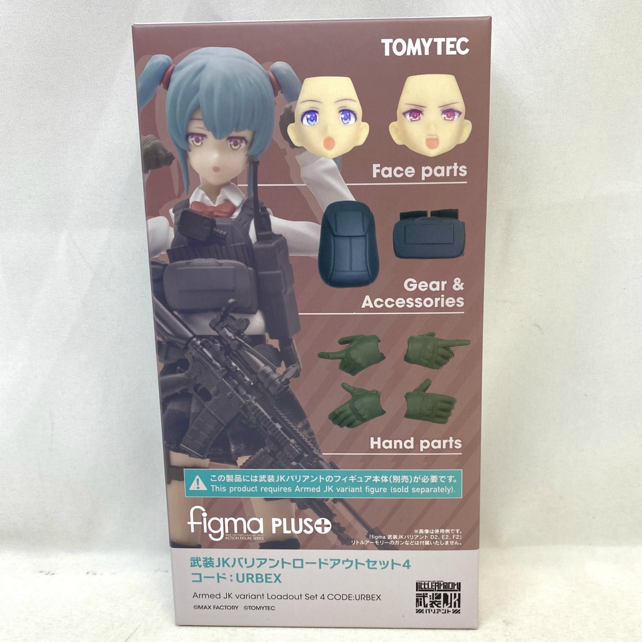figmaPLUS 武装JKバリアント ロードアウトセット4 コード:URBEX