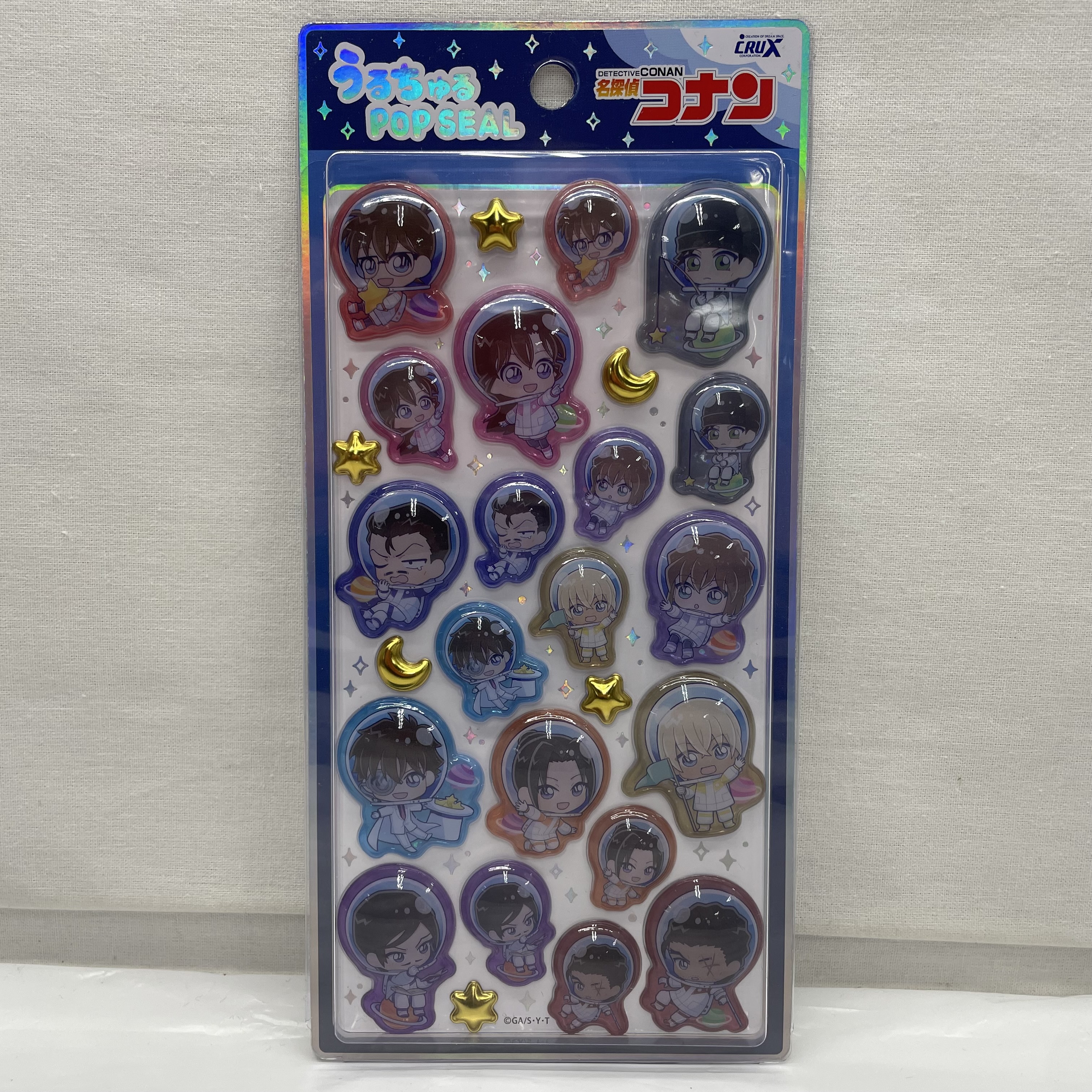 クラックス 名探偵コナン うるちゅる POP SEAL ぷちコスモ