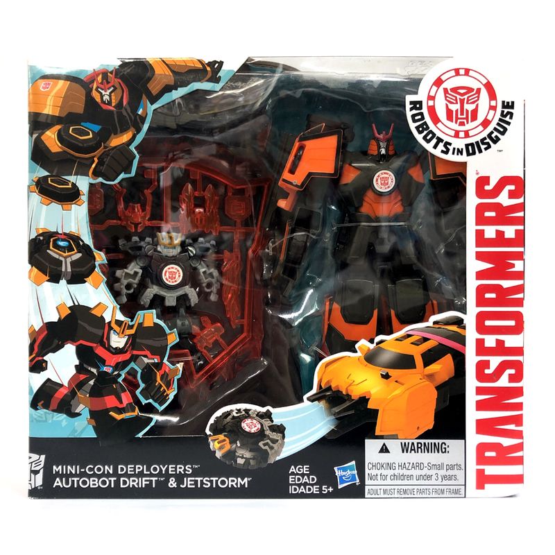トランスフォーマーRID ミニコン-デプロイヤーズ ドリフト&ジェットストーム