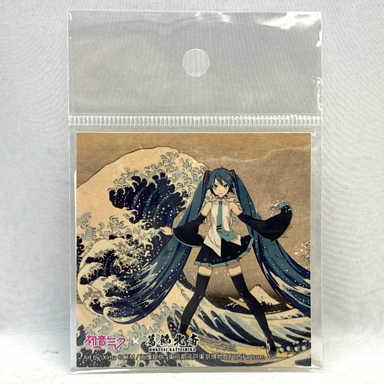 Presence 初音ミク×葛飾北斎 iXima ステッカー 神奈川沖波裏
