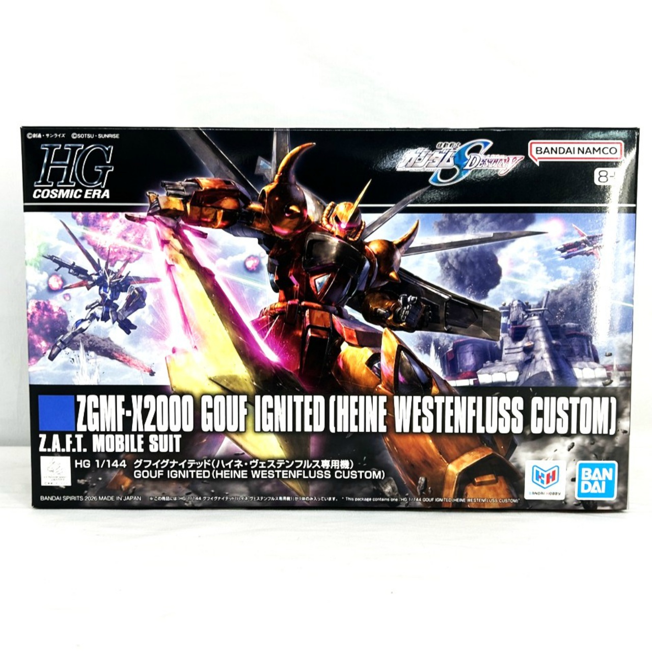 HGCE 1/144  グフイグナイテッド(ハイネ・ヴェステンフルス専用機)