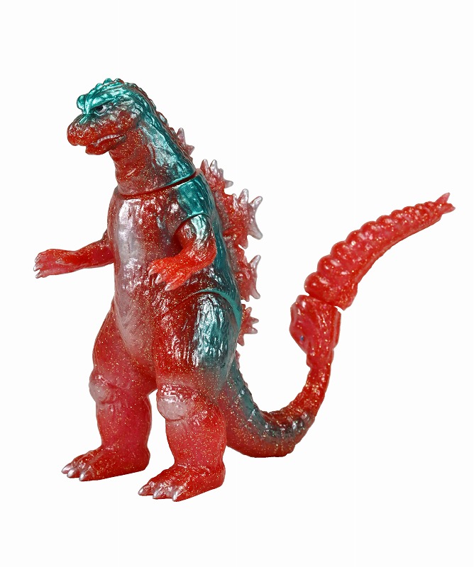 CCP Middle Size Series Vol.12 Godzilla (1964) Retro Red Green Glitter Ver.