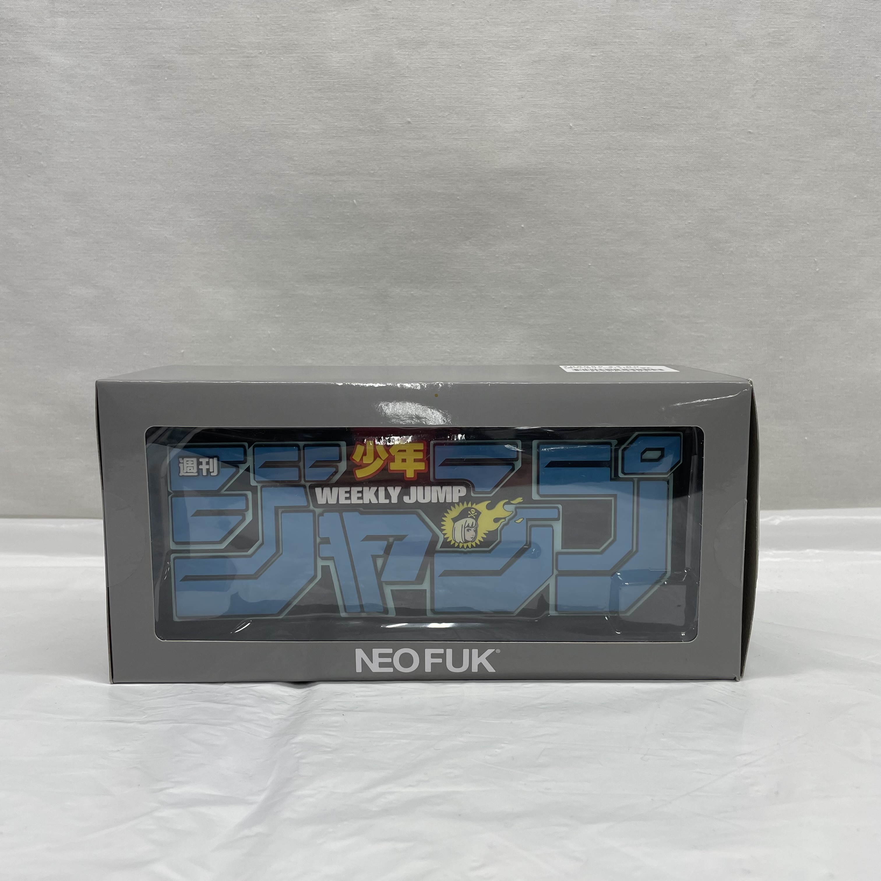 週刊少年ジャンプ × Backside works. ロゴフィギュア ロゴ青