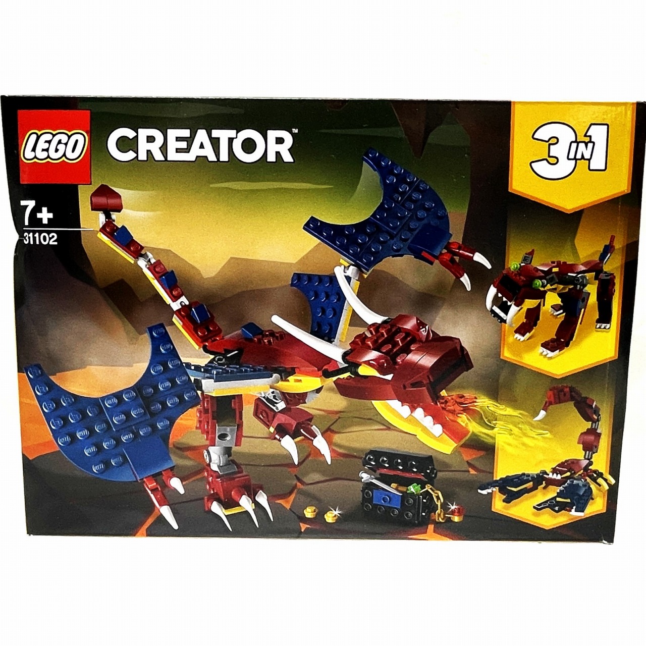 LEGO CREATOR ファイヤードラゴン 31102