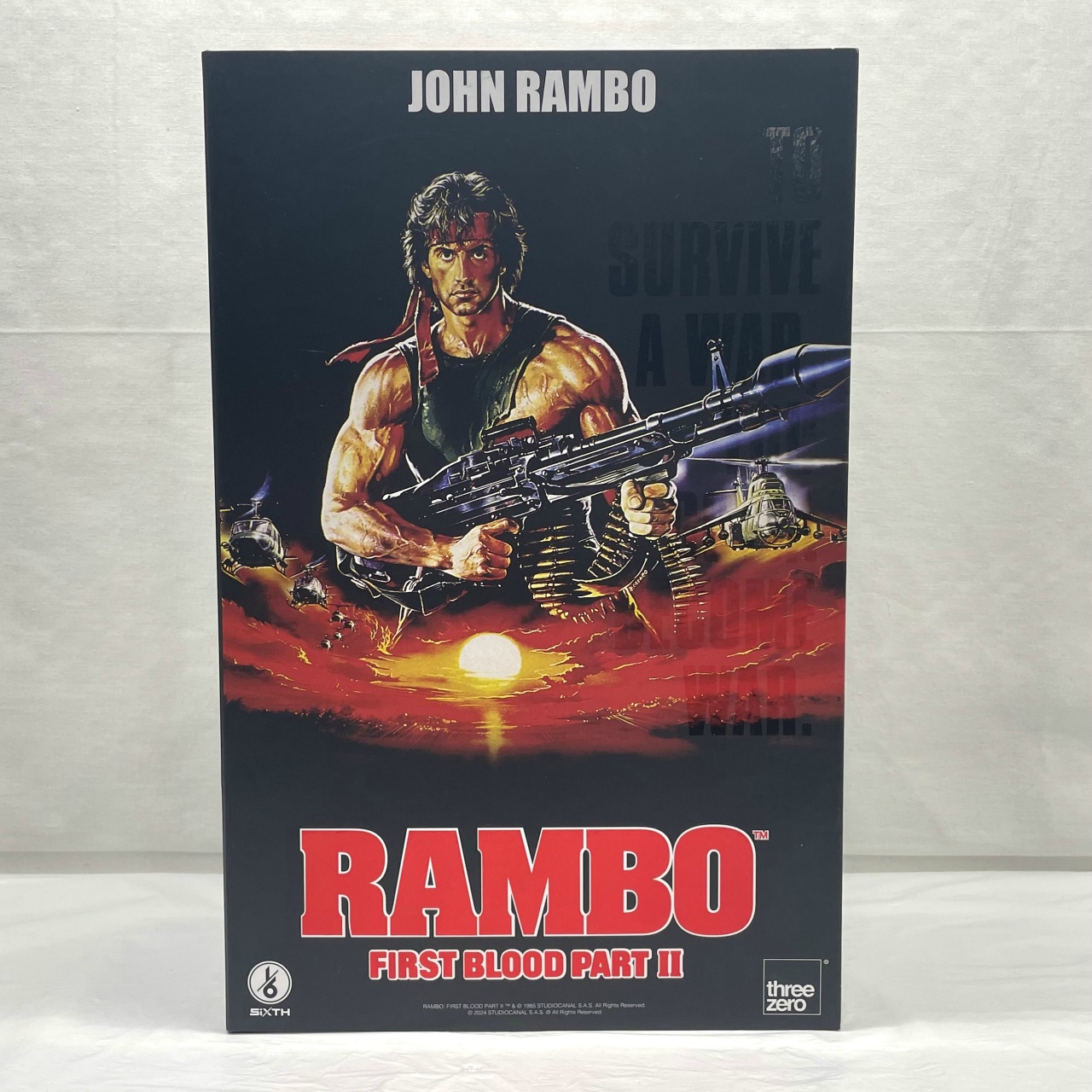 threezero ジョン・ランボー 1/6 アクションフィギュア (ランボー/怒りの脱出)