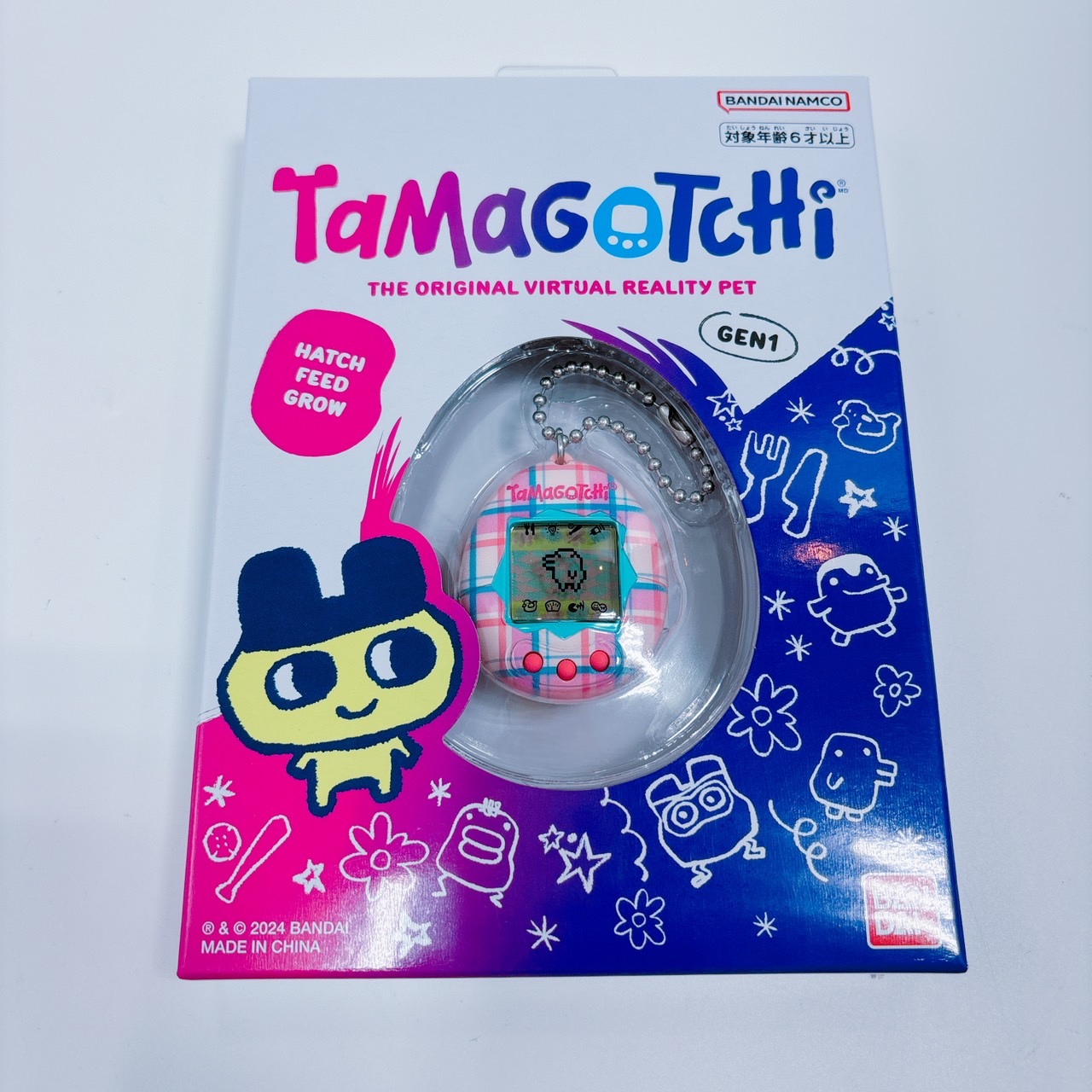 Original Tamagotchi Plaid