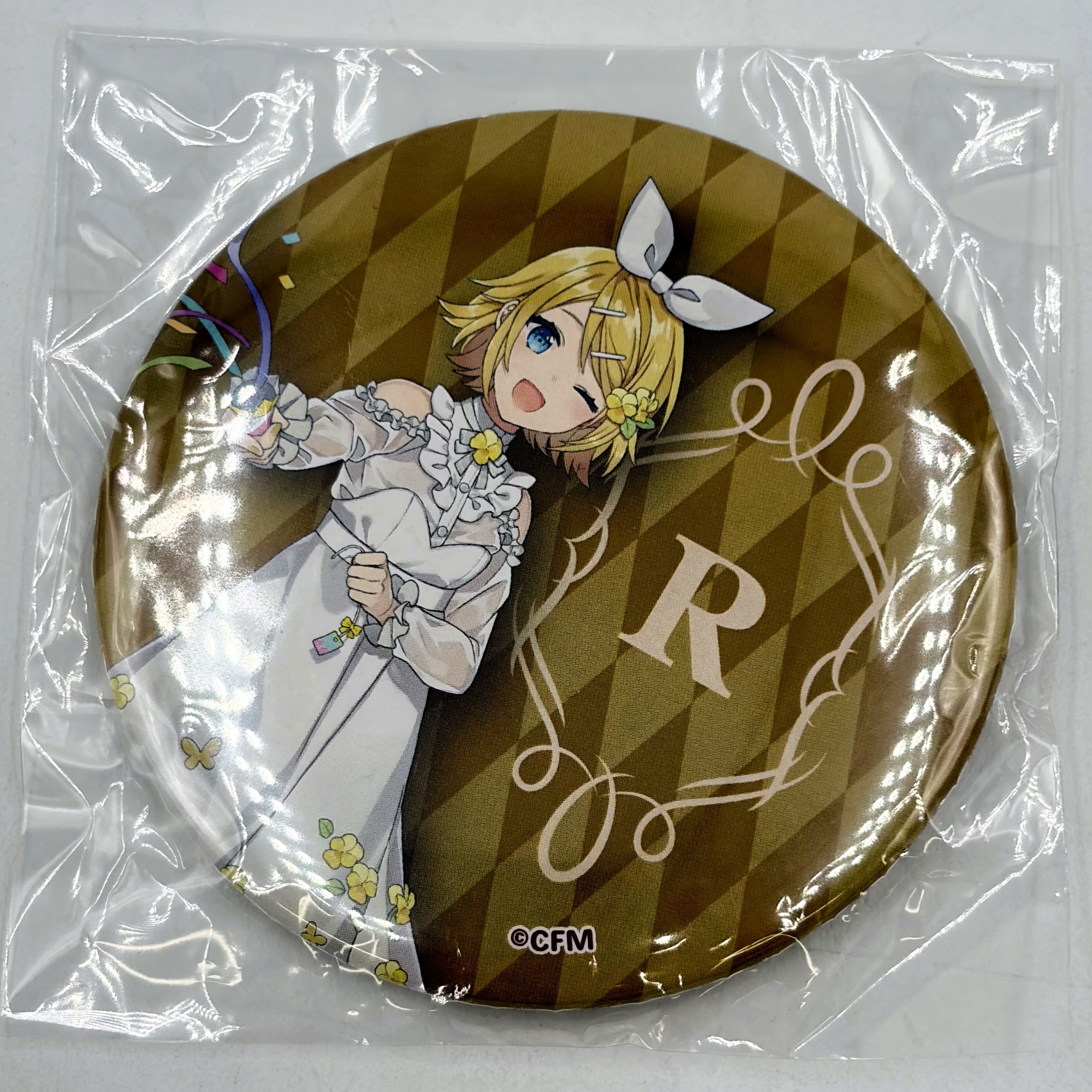 楽天コレクション KAITO 15th Anniversary E賞 缶バッジ(ノーマル) 鏡音リン
