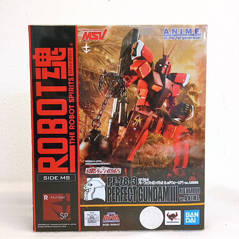 魂ウェブ限定 ROBOT魂 PF-78-3 パーフェクトガンダムIII(レッドウォーリア)ver. A.N.I.M.E.