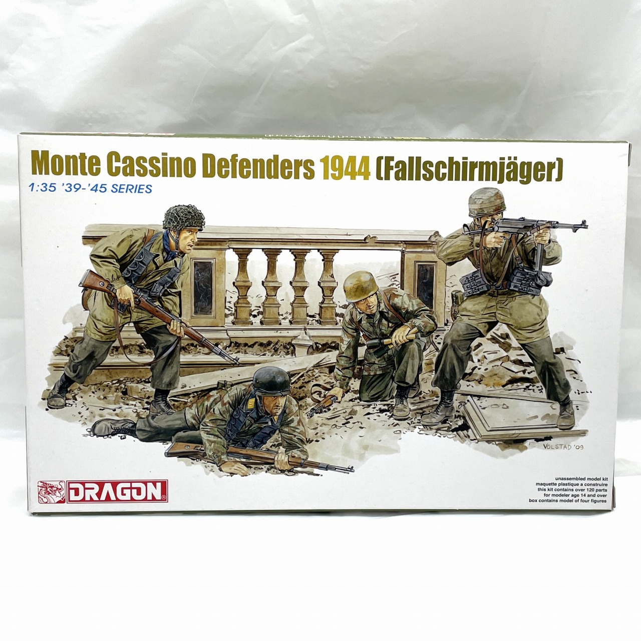 ドラゴン 1/35 WWII ドイツ軍 降下猟兵 モンテカッシーノ 防衛線 1944