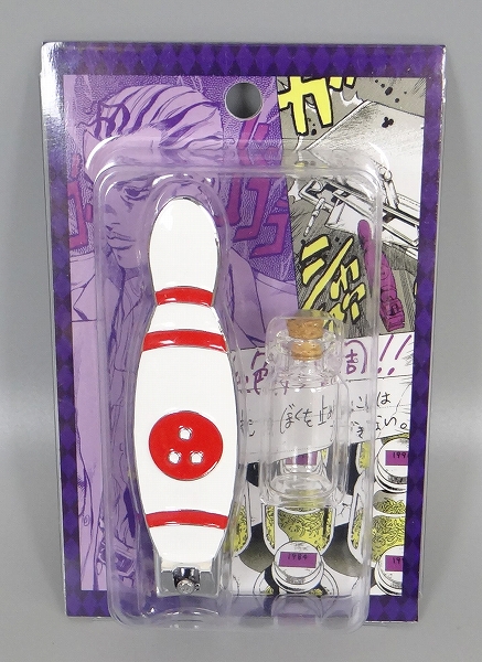 荒木飛呂彦原画展 JOJO 冒険の波紋 ジョジョの奇妙な冒険 Part4 ダイヤモンドは砕けない 小瓶付爪切り