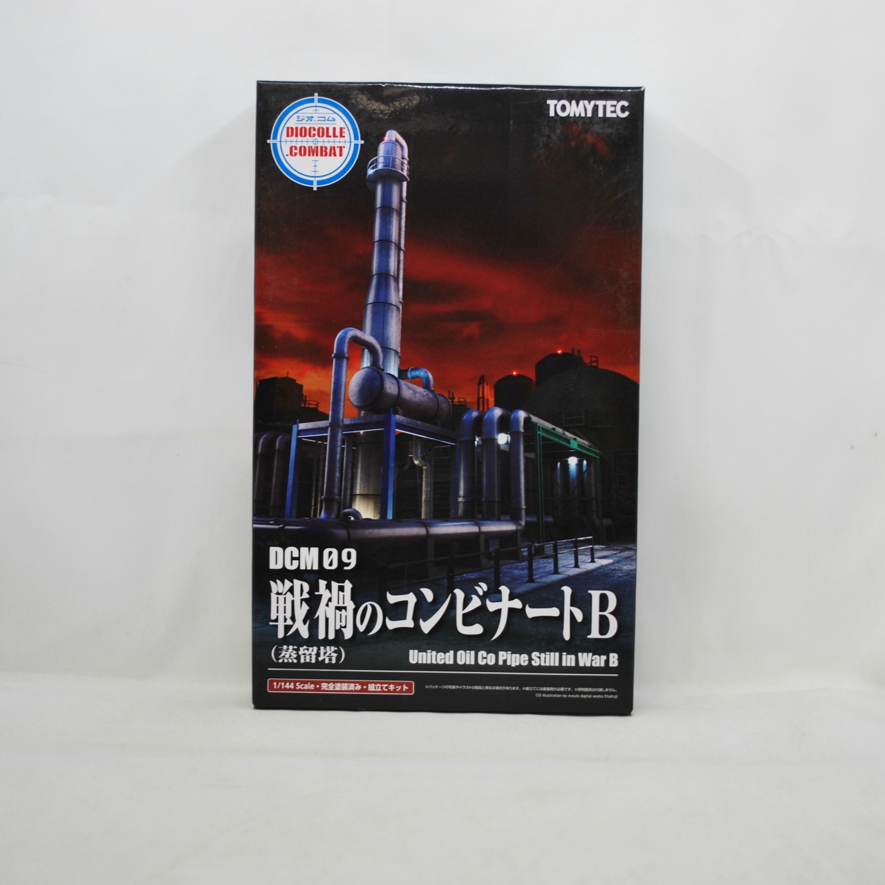 トミーテック 1/144  ジオコレ・コンバットシリーズ DCM09 戦禍ノコンビナートB(蒸留塔)