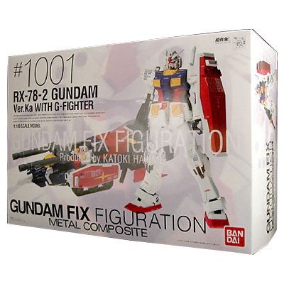 GUNDAM FIX FIGURATION METAL COMPOSITE #1001 RX-78-2 Ver.Ka WITH Gファイター
