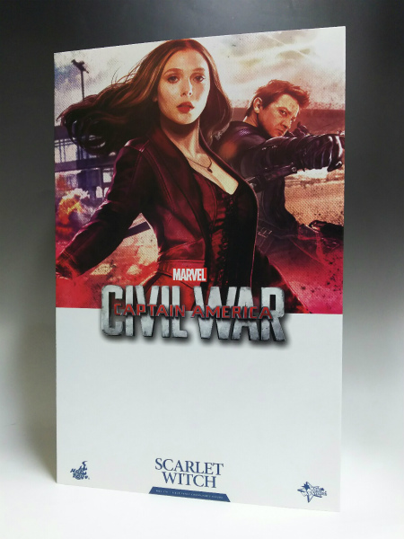 HOT TOYS Movie Masterpiece MMS370 Scarlet Witch Civil War Edition