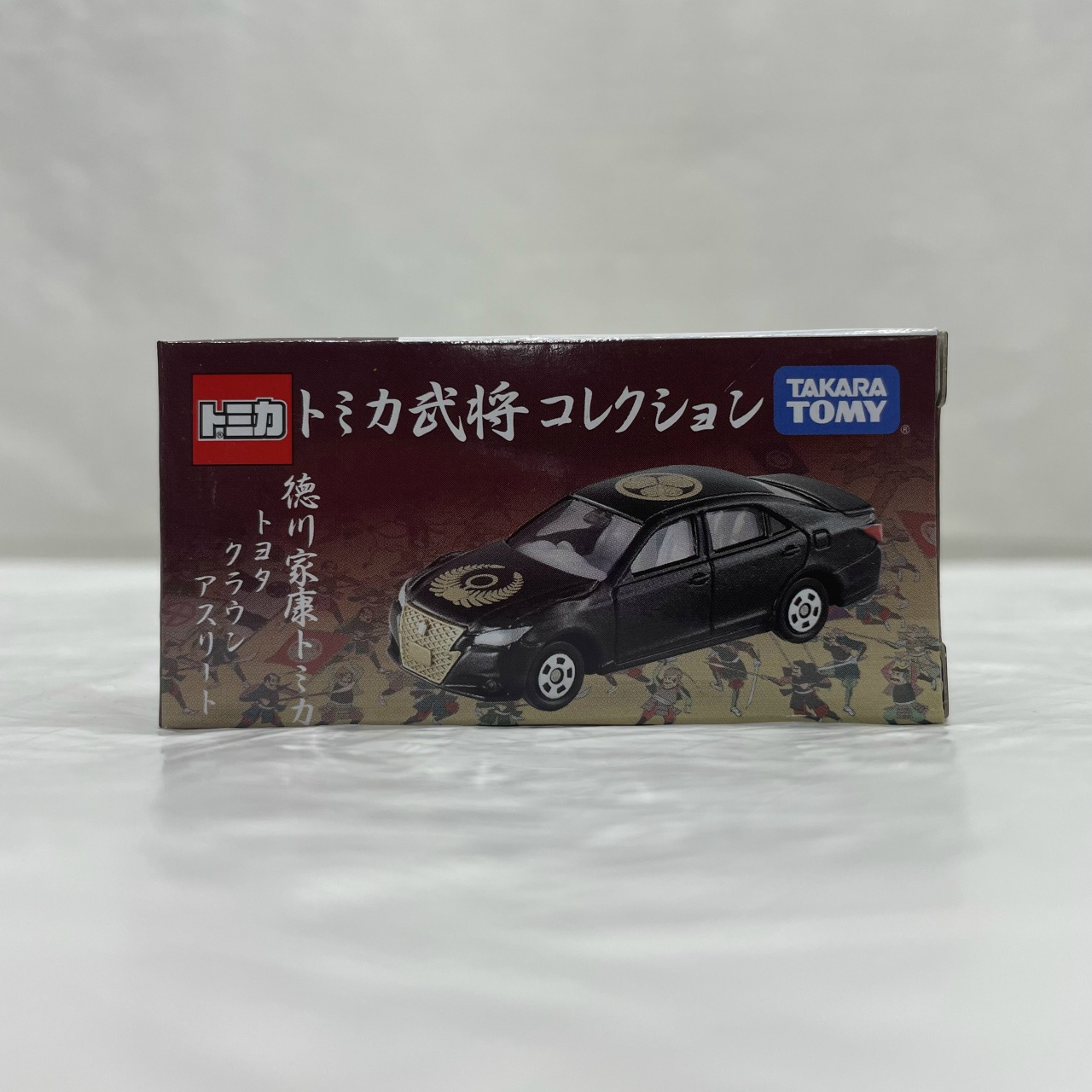 タカラトミー トミカ 武将コレクション 1/66 徳川家康トミカ トヨタ クラウン アスリート(ブラック)