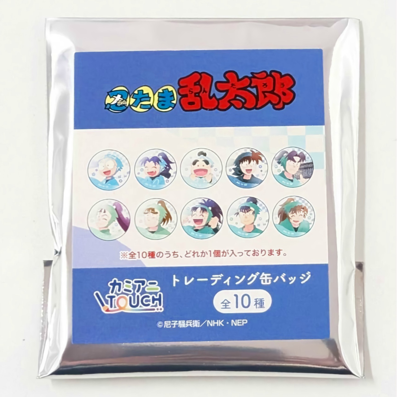 忍たま乱太郎 トレーディング缶バッジ カミアニTOUCH(再販)【単品】