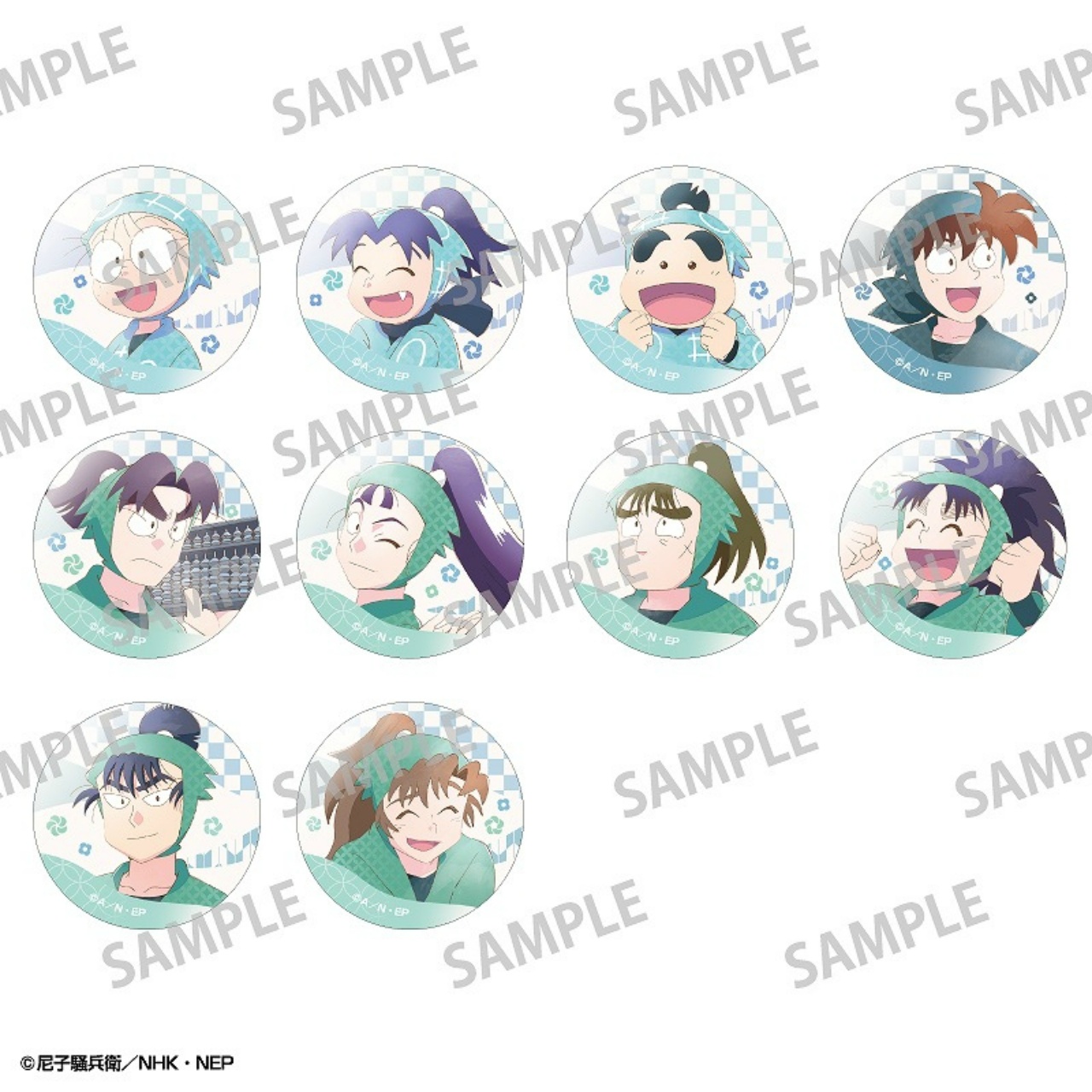 忍たま乱太郎 トレーディング缶バッジ カミアニTOUCH(再販)【単品】