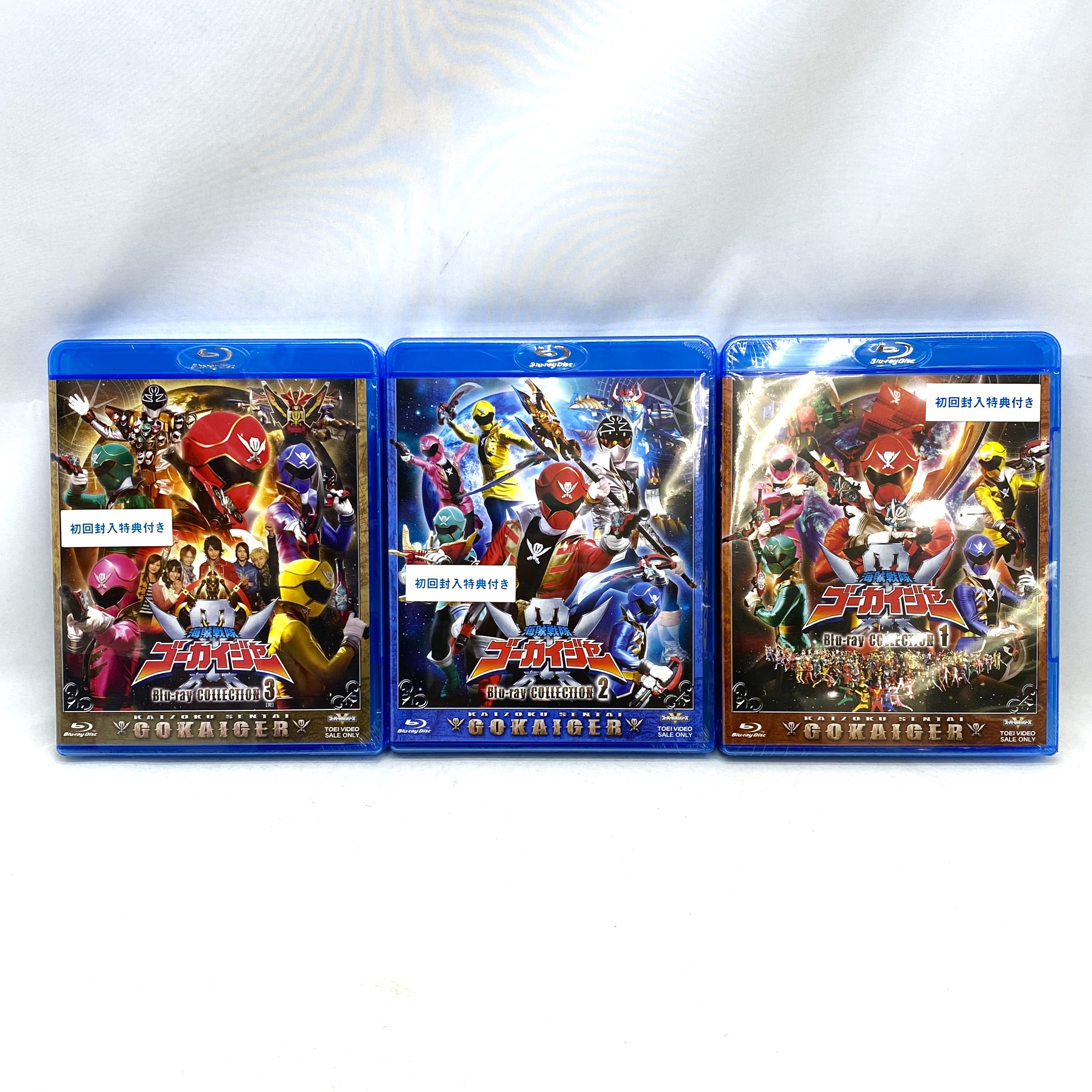 Kaizoku Sentai Gokaiger Blu-ray Collection Complete Set (3 Volumes) First Press Edition