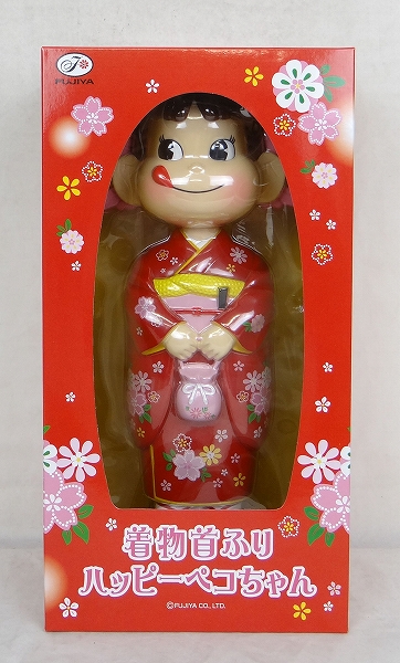 不二家 着物首ふりハッピーペコちゃん