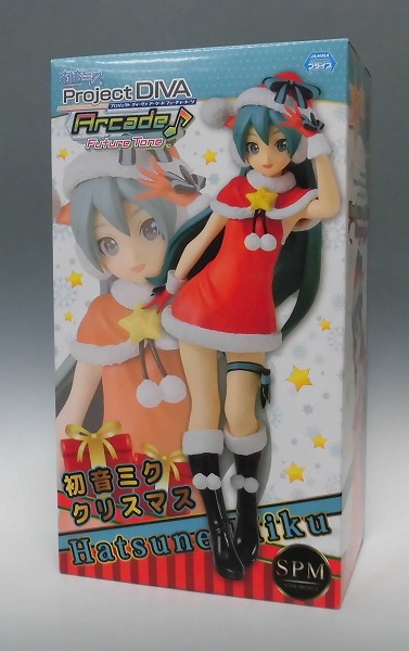 SEGA Hatsune Miku Project DIVA Arcade Future Tone Super Premium Figure - Miku Christmas