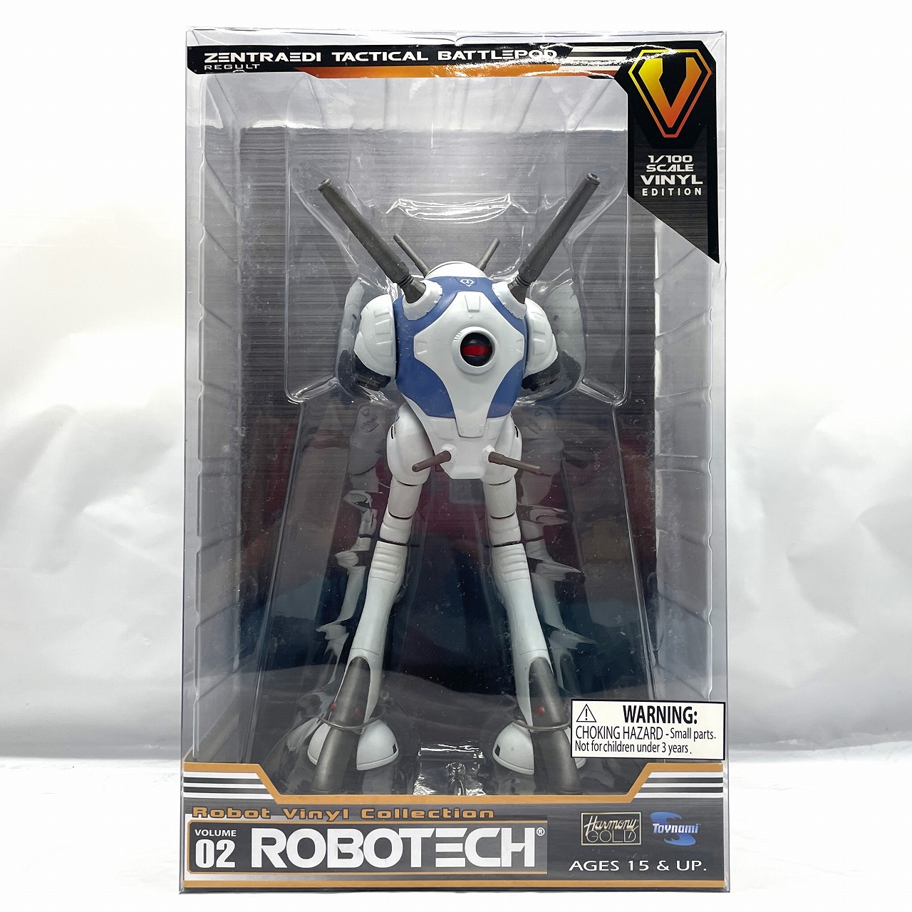 ロボテック マクロス Robot Vinyl Collection Vol.2 1/100 Zentraedi Tactical Battlepod リガード