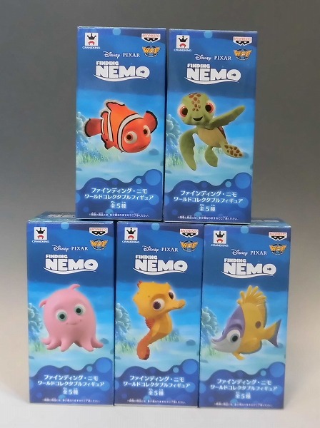 Finding Nemo World Collectible Figure set of 5
