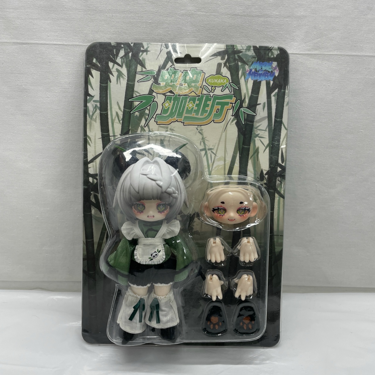 KUKAKAムシムシカフェシリーズ トレーディングドール パンダカマキリ クラウドファンディング記念品