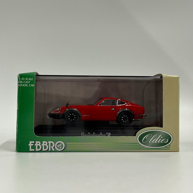 EBBRO 1/43 Nissan Fairlady 240ZG (8 Spoke) Red