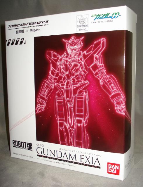 Tamashii Web Exclusive ROBOT Tamashii Gundam Exia Trans-Am Clear Ver.