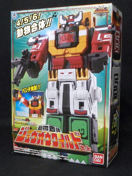 バンダイ 動物戦隊ジュウオウジャー ジュウオウキューブ4･5･6 動物合体DXジュウオウワイルドセット