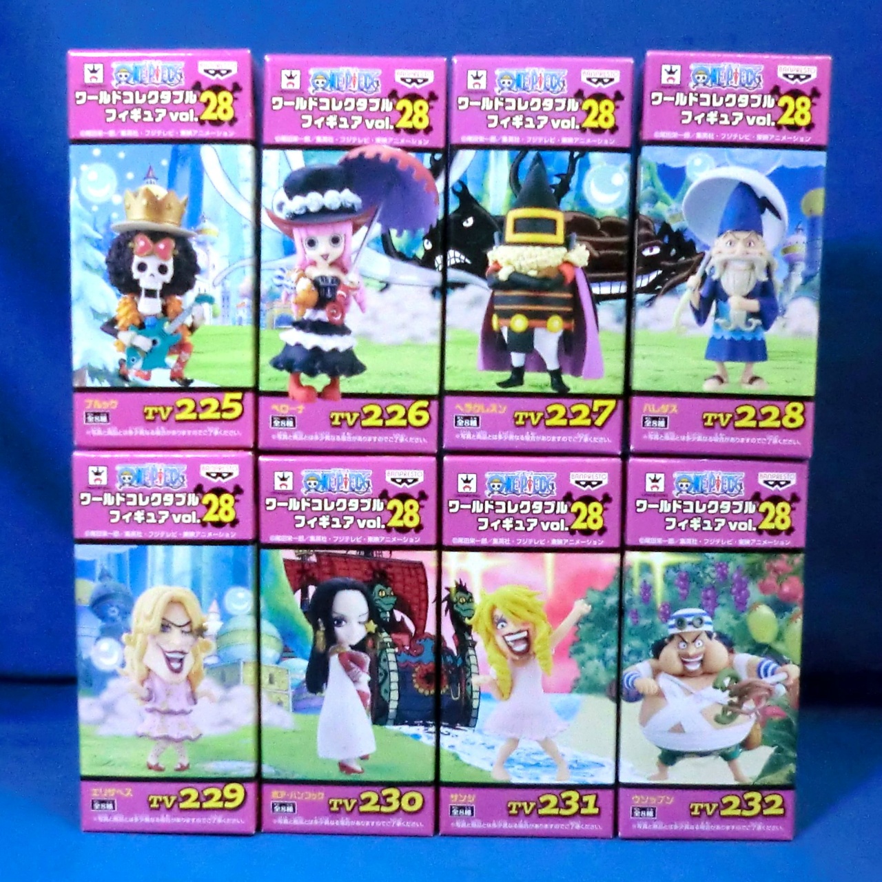 OnePiece World Collectible Figure Vol.28 - Set of 8