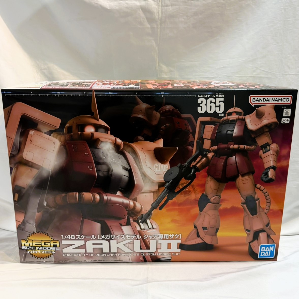 1/48 メガサイズモデル シャア専用ザク(バンダイスピリッツ版)