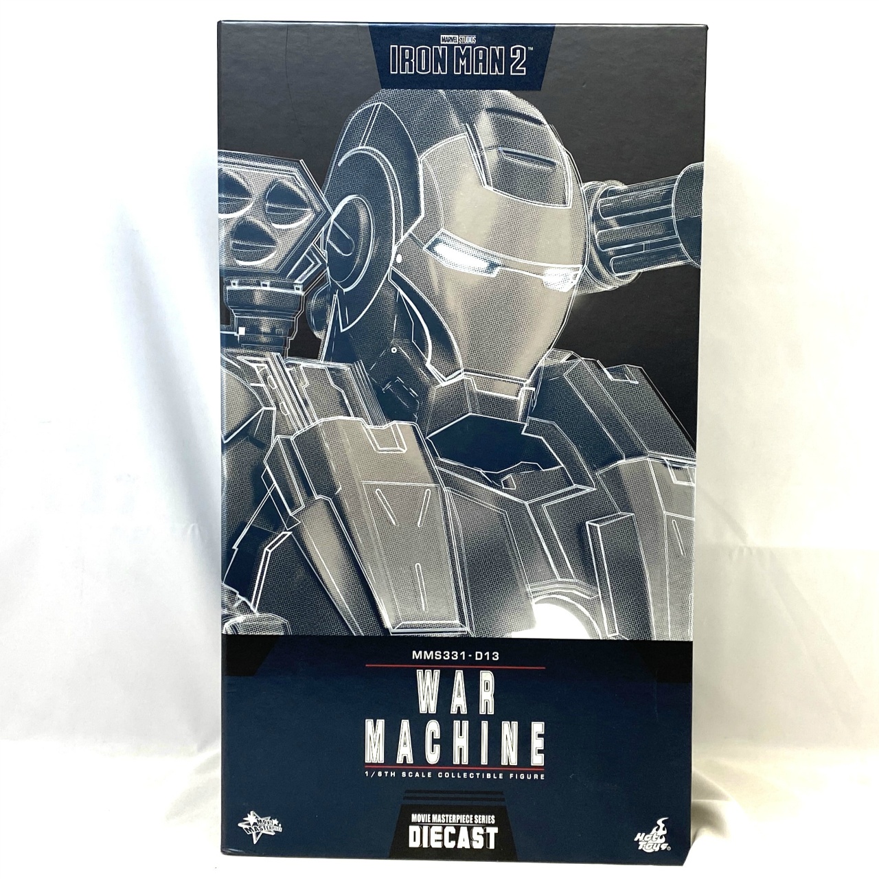 ホットトイズ ムービー・マスターピース DIECAST ウォーマシン [アイアンマン2] 1/6スケールフィギュア 再販版