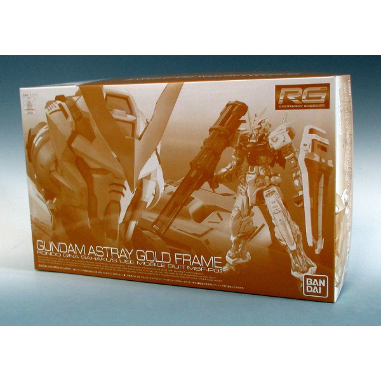 RG (リアルグレード) 1/144 ガンダムアストレイゴールドフレーム