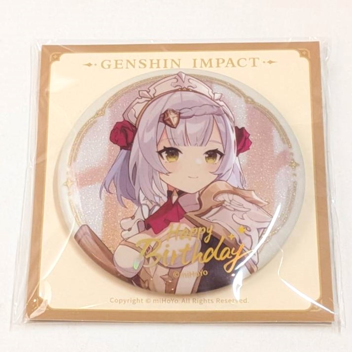Genshin Impact “Day of Destiny” Character Can Badge Noelle (2022)