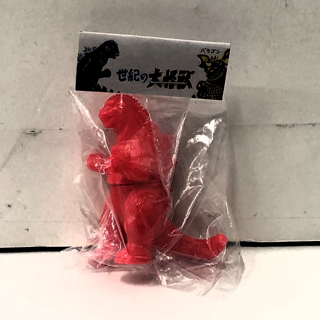 マルサン マルガチャ 60mm怪獣大図鑑 ゴジラ1954 ピンク 未塗装