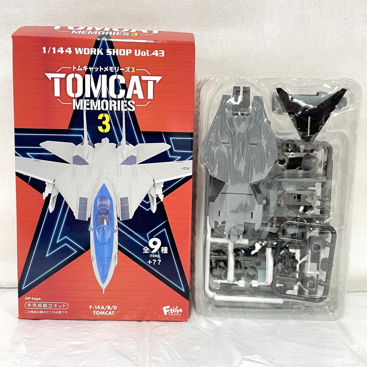 エフトイズ 1/144 トムキャットメモリーズ3 6.F-14D アメリカ海軍 第11戦闘飛行隊「レッド・リッパーズ」